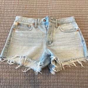 Madewell relaxed denim shorts